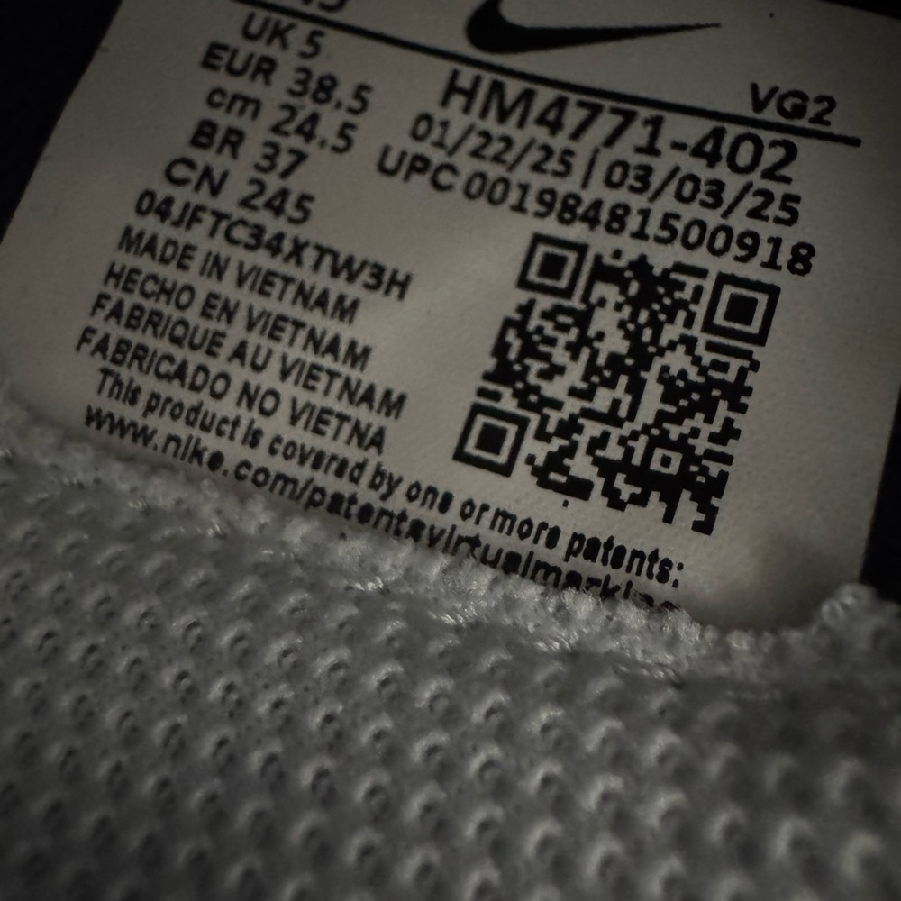 Nike Pacific Sneaker - Women's Navy/White size 7.5 - Picture 5 of 8